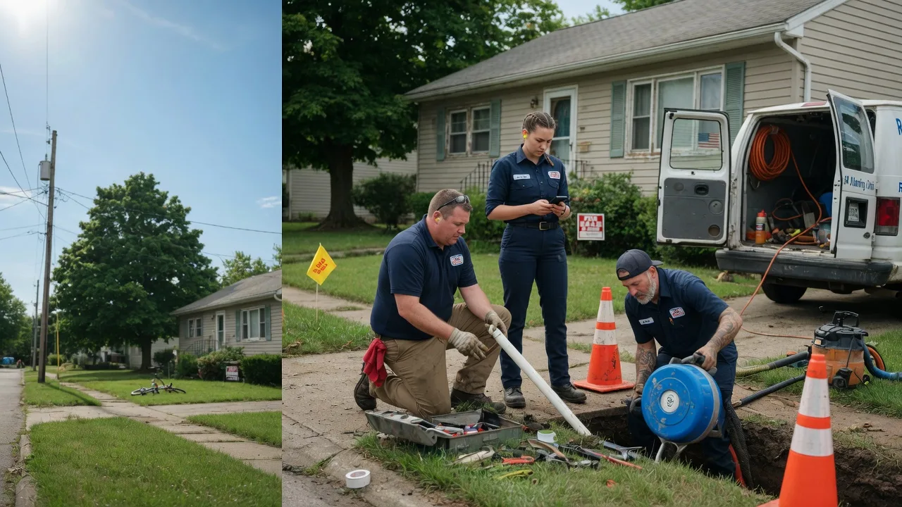 Sewer Line Repair in South Vienna, OH near me